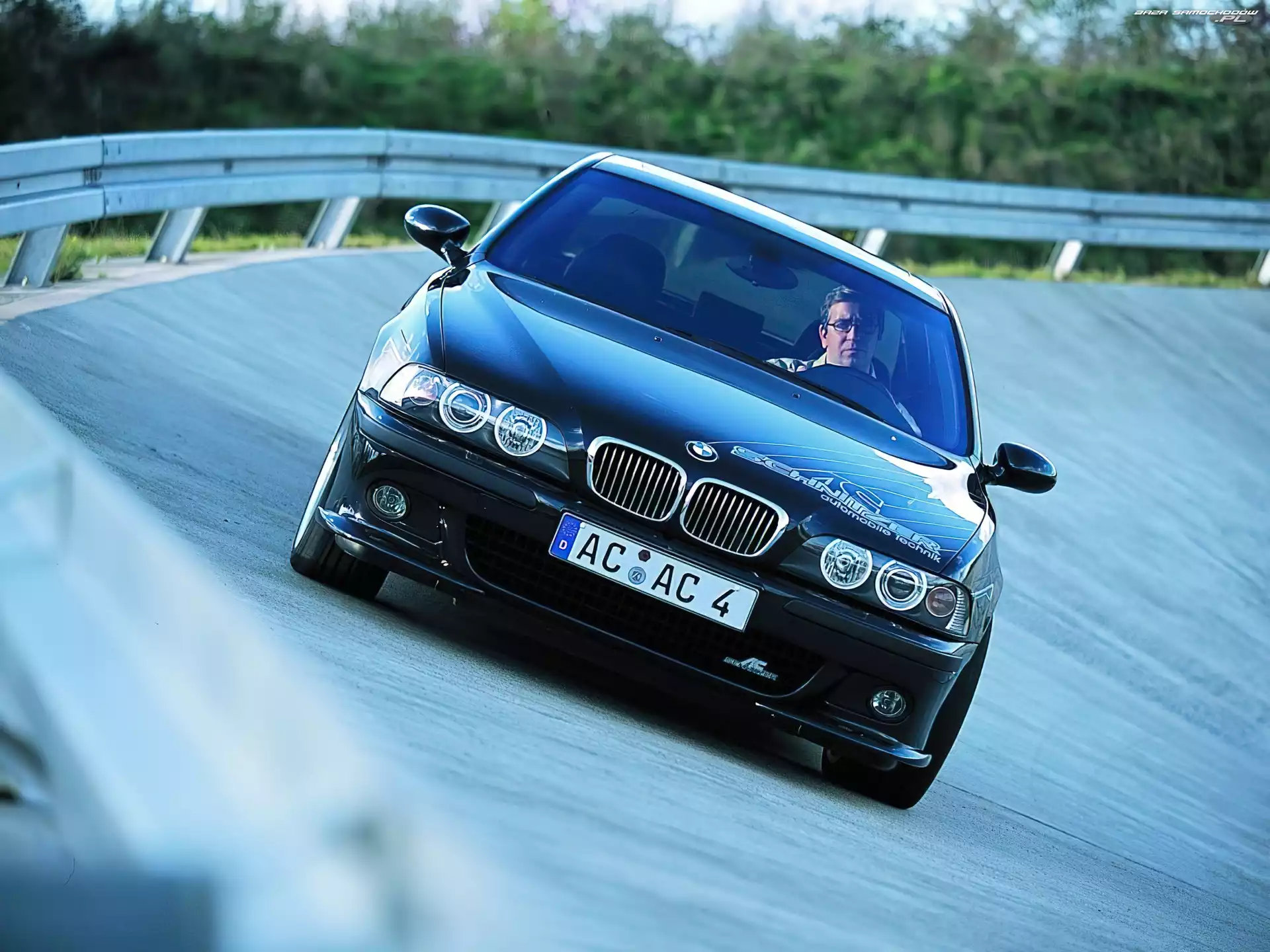 Czarne, BMW 5, ac-schnitzer, E39