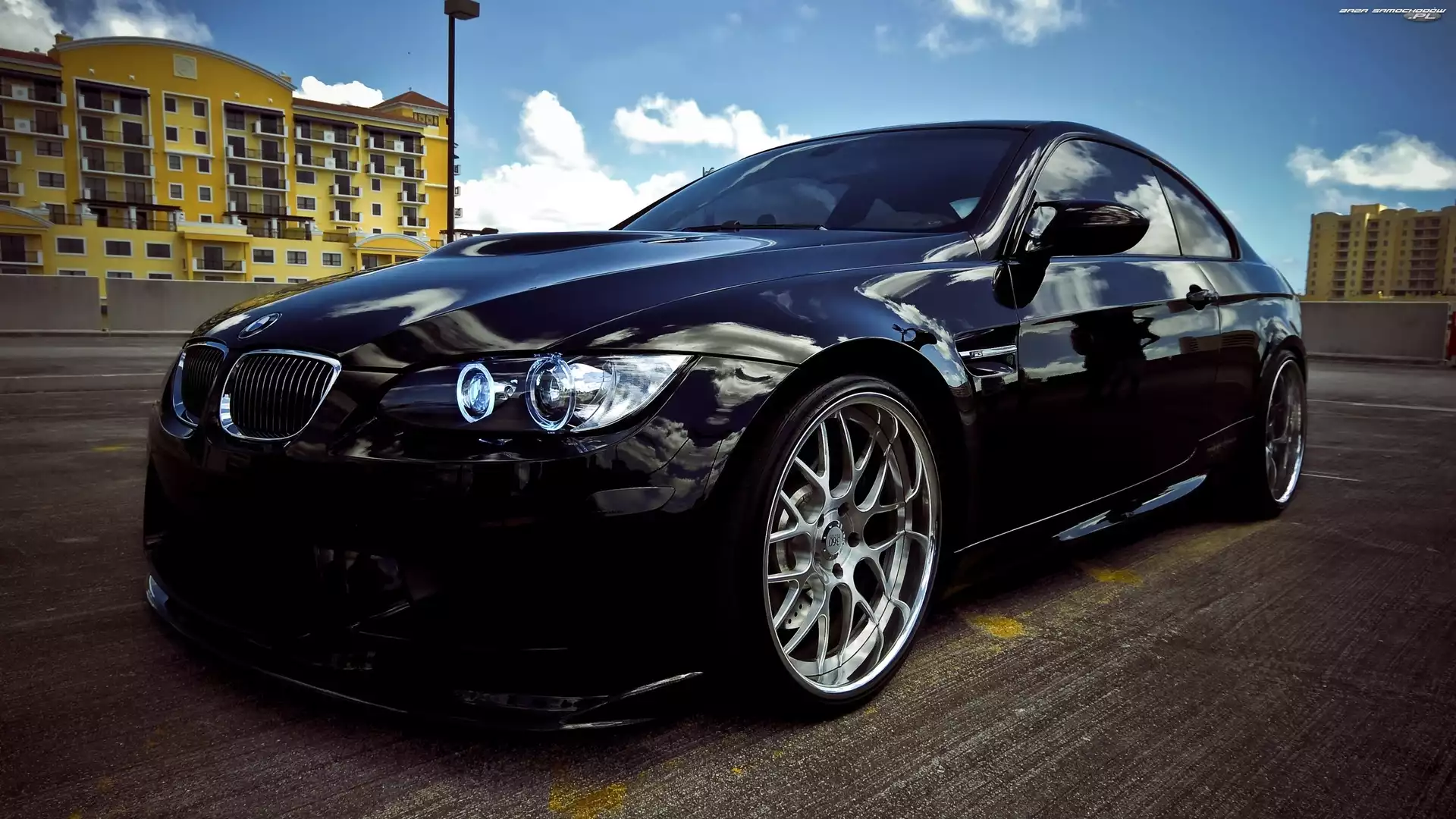 BMW E90, Alufelgi, Czarne, Coupe