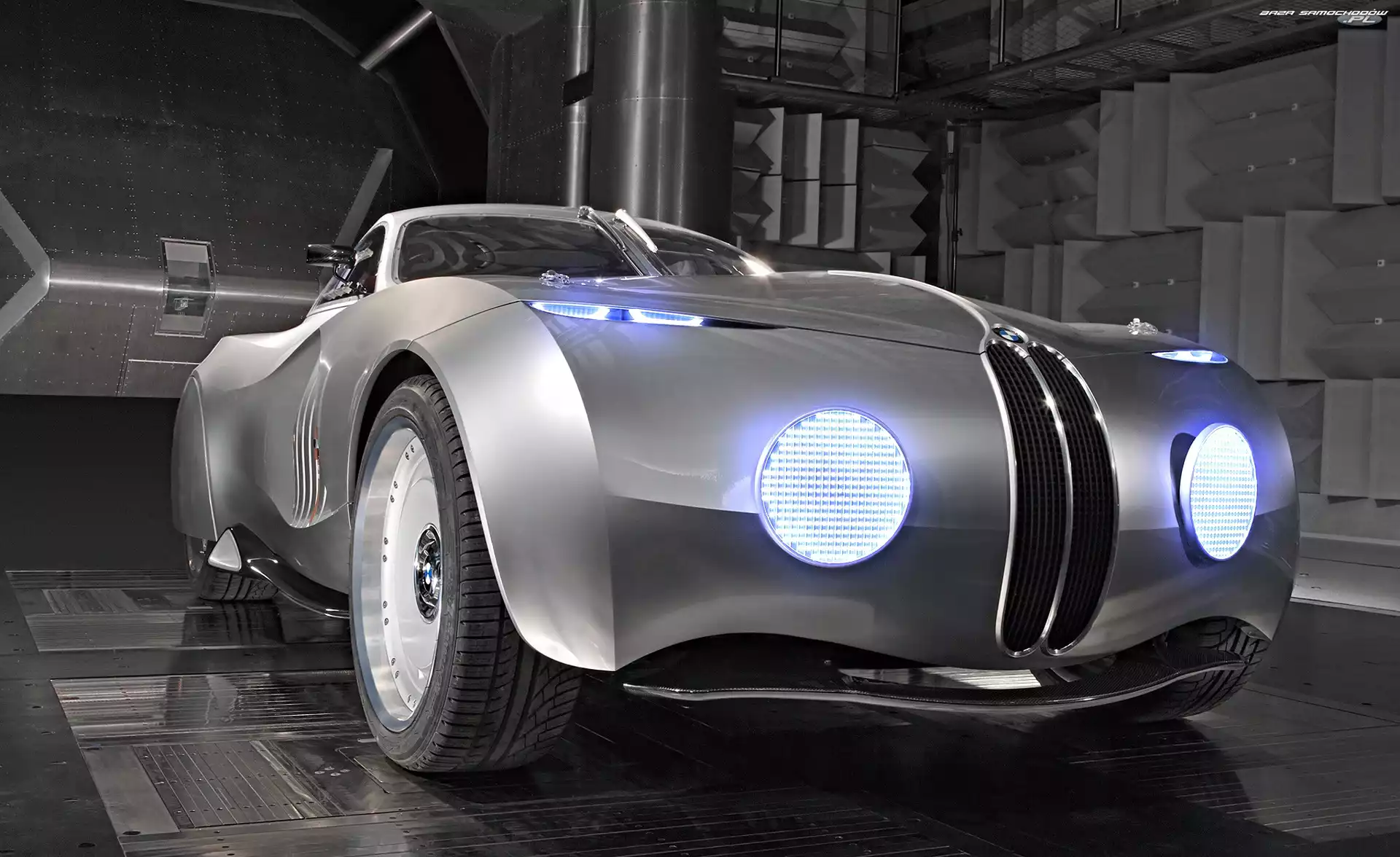 BMW, Prototyp, Srebrne, Mille Miglia Coupe