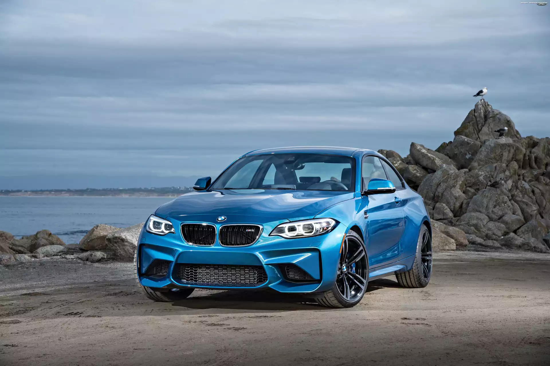 BMW M2 Coupe, 2016, Niebieskie, F87