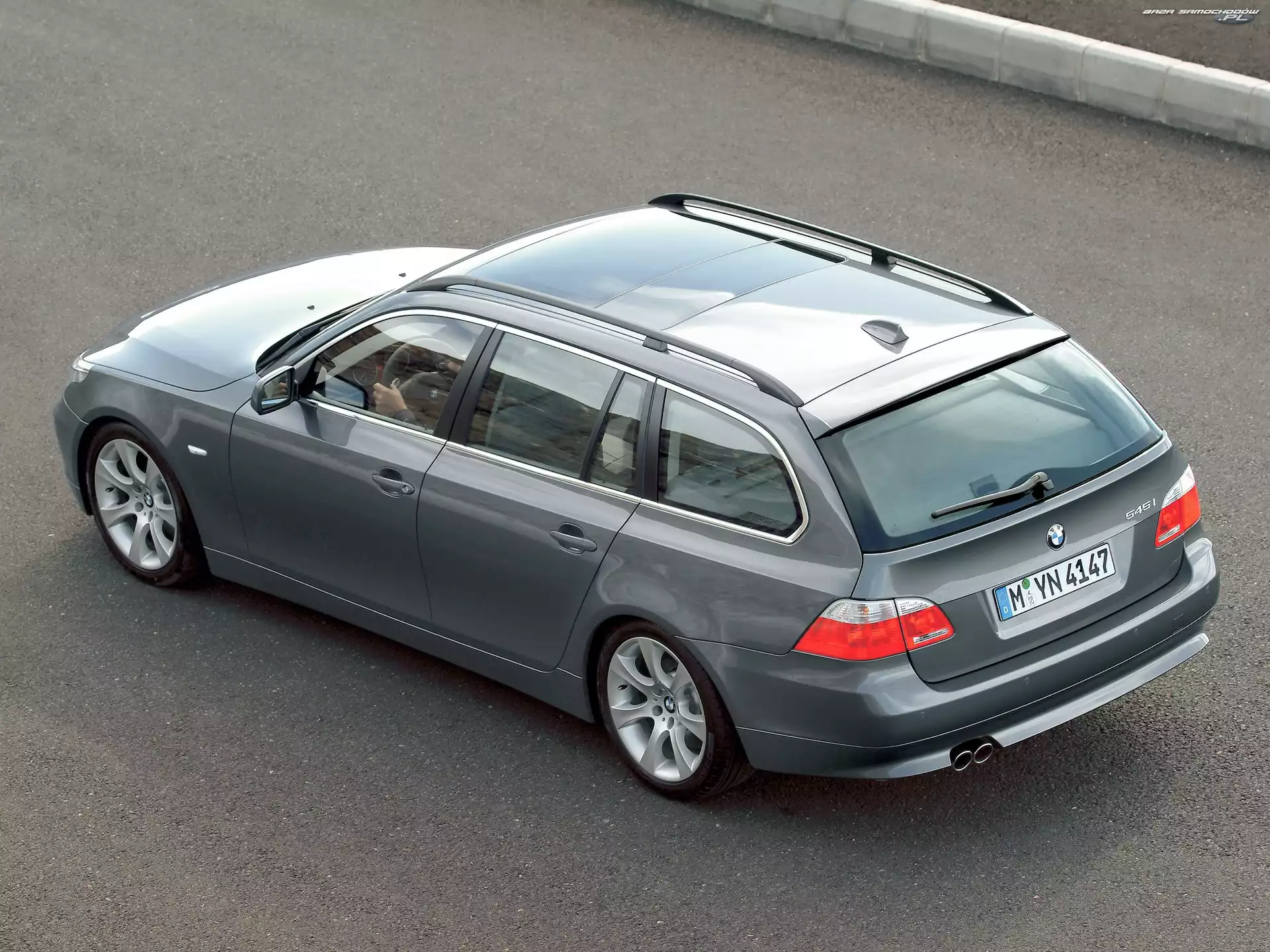 BMW 5, Kombi, Szary, E60