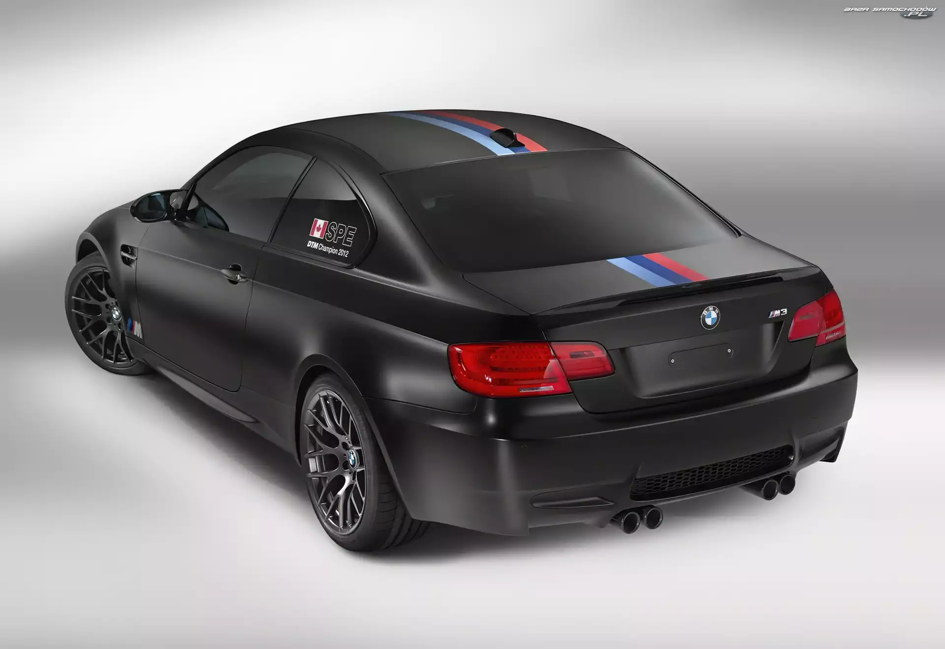 Tył, BMW, M3