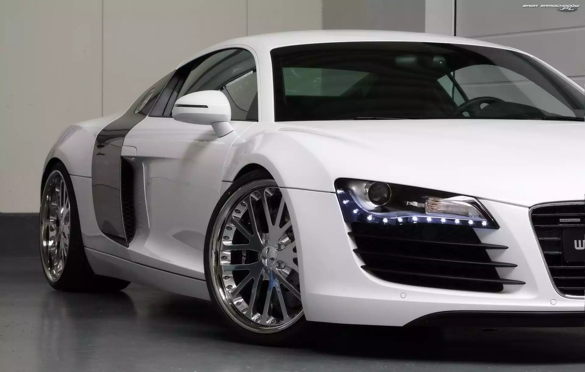 Boczne, Powietrza, Audi R8, Wloty
