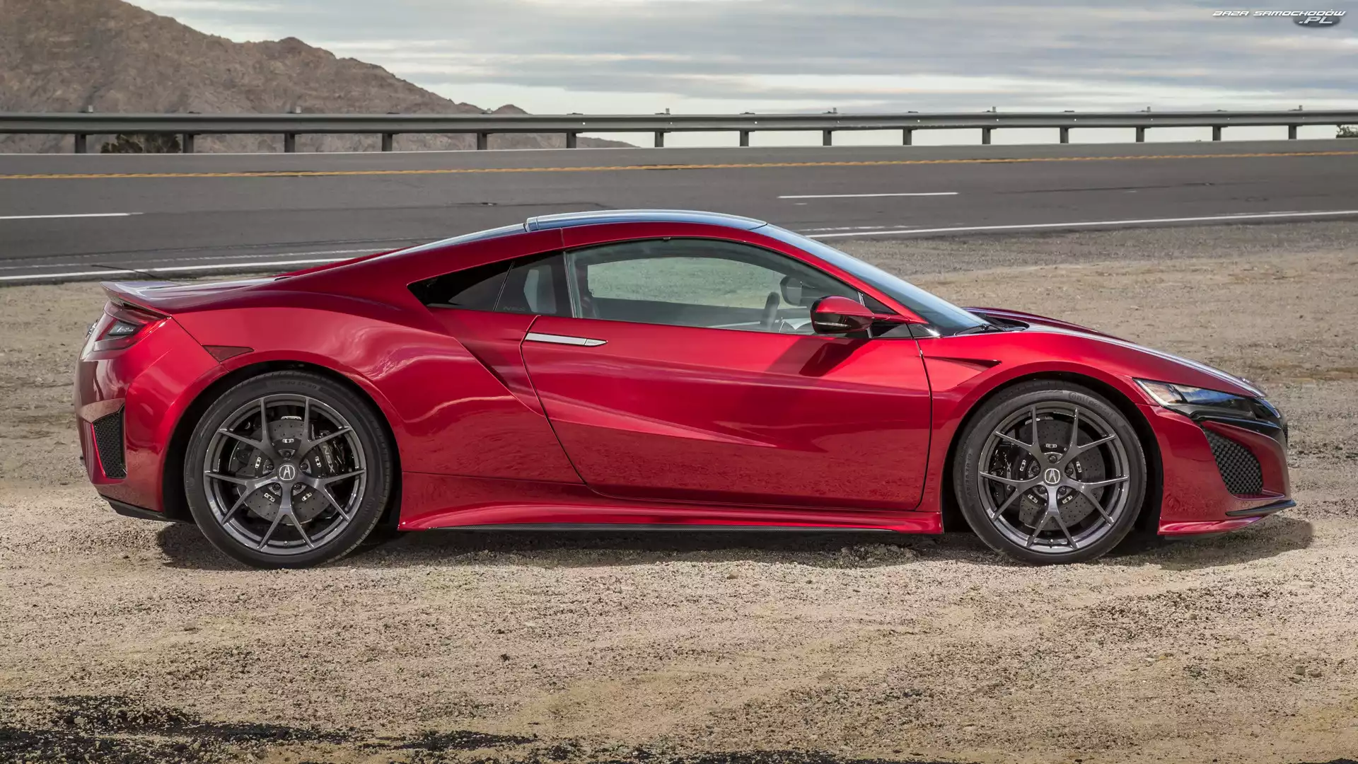 Bok, Czerwona, Acura NSX