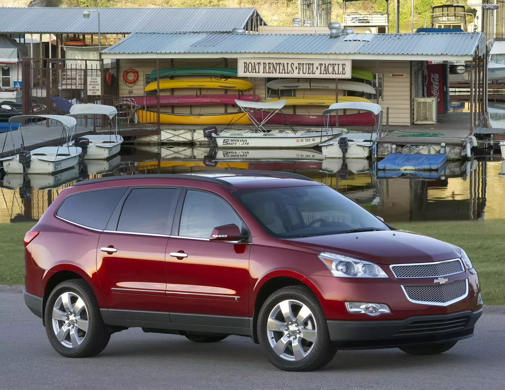 Bok, Przystań, Prawy, Buick Enclave