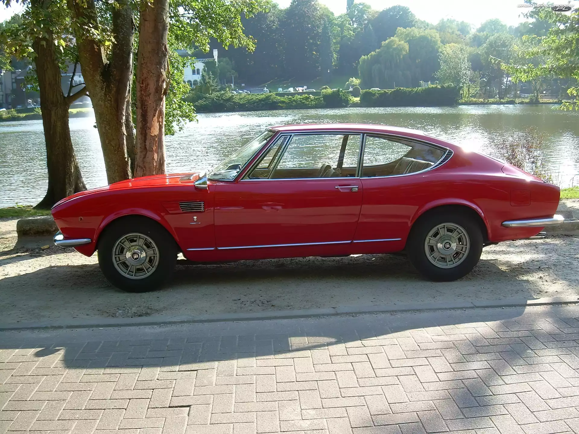 Lewy, Bok, Alufelgi, Fiat Dino