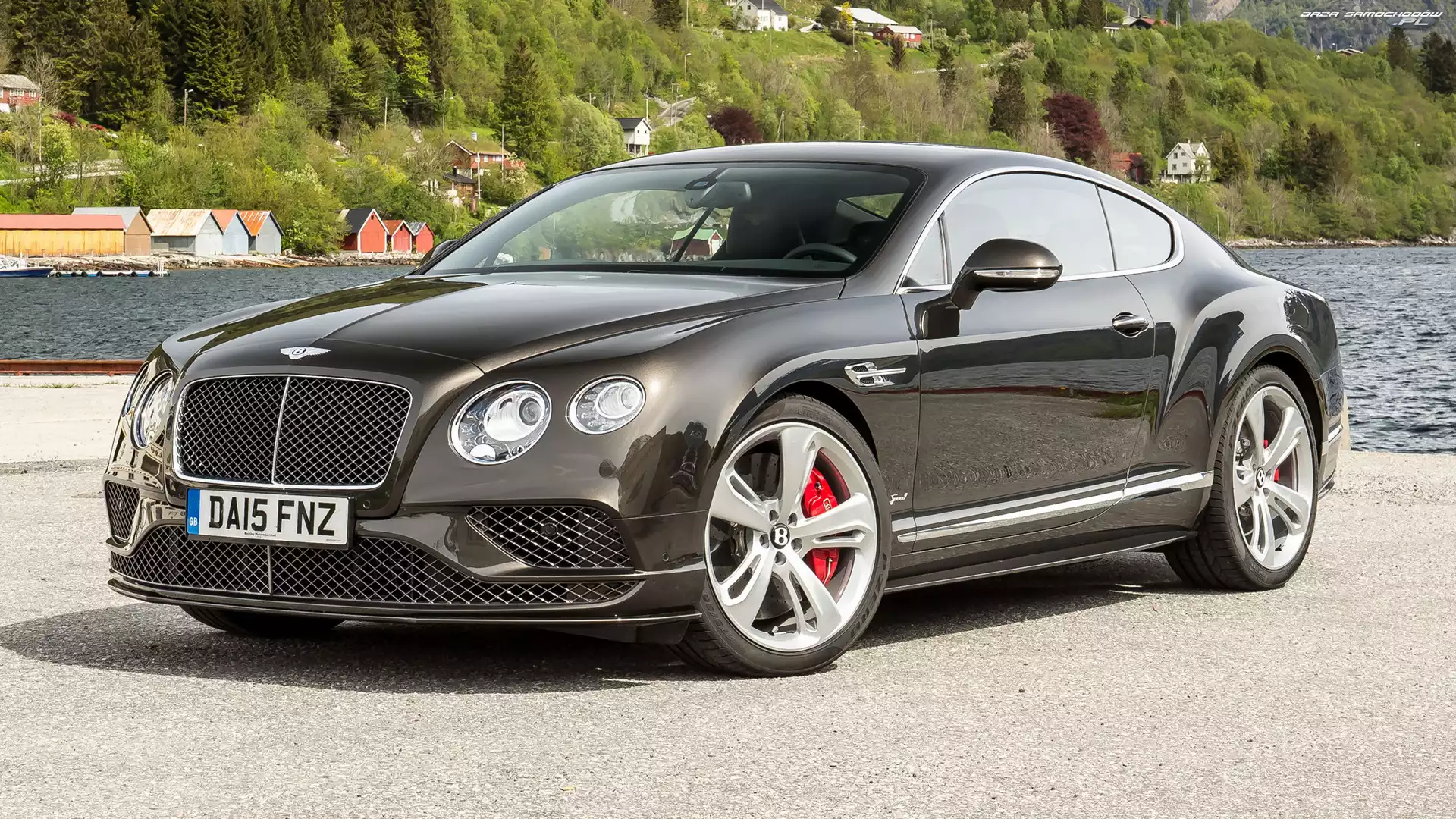 Bok, Bentley Continental GT, Przód