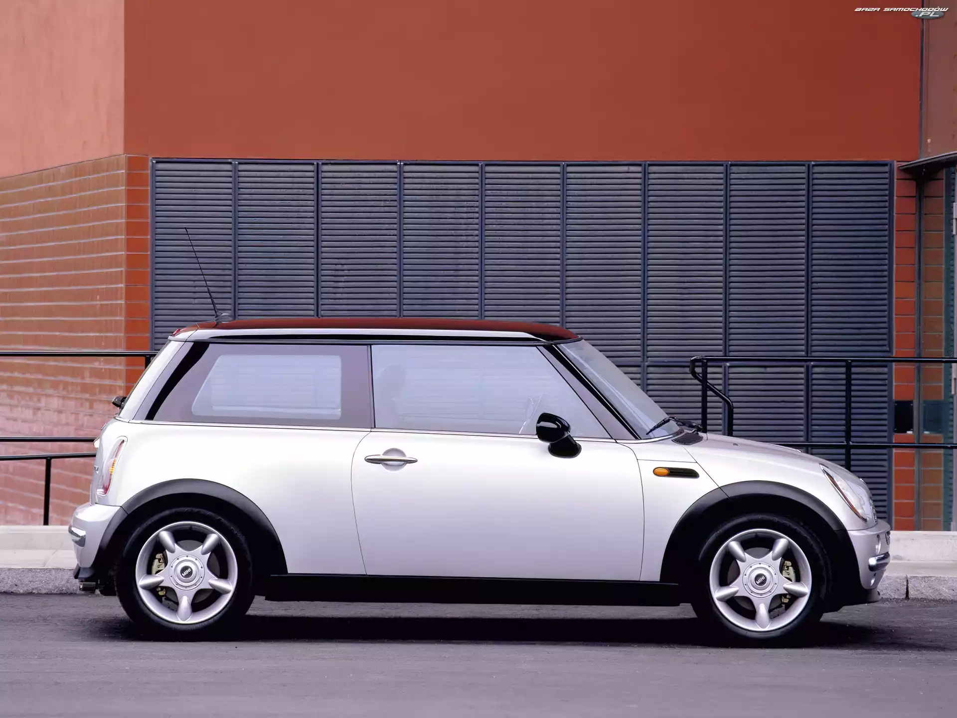 Prawy, Bok, Alufelgi, Mini Cooper