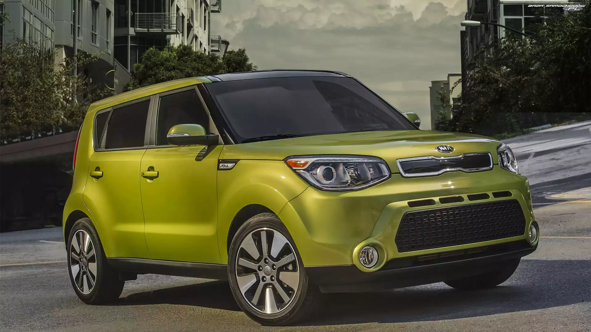 Bok, Kia Soul, Przód