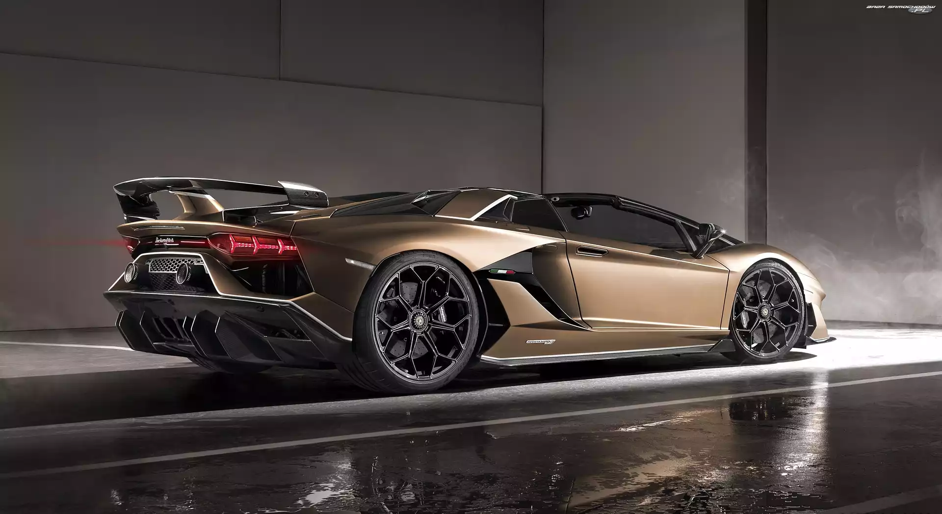 Bok, Lamborghini Aventador SVJ, Roadster