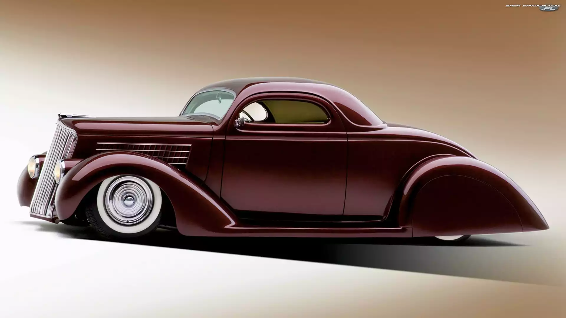 HotRod, Bordowy, Ford