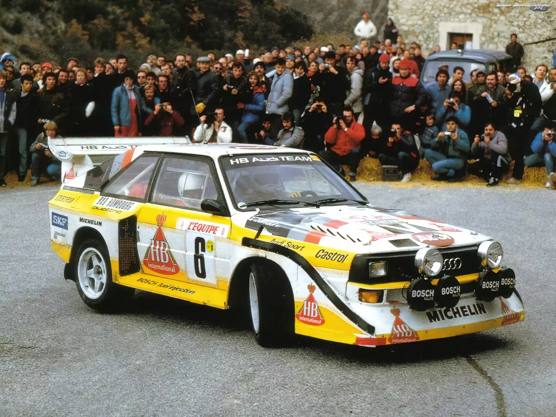 Bosch, Audi Quattro, Halogeny