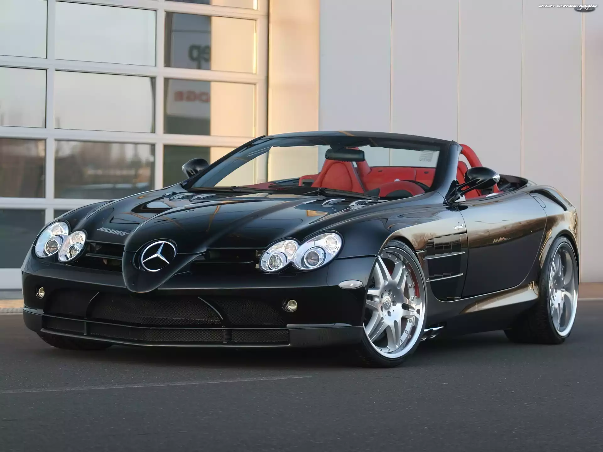 Brabus, Skóry, Mercedes SLR, Czerwone