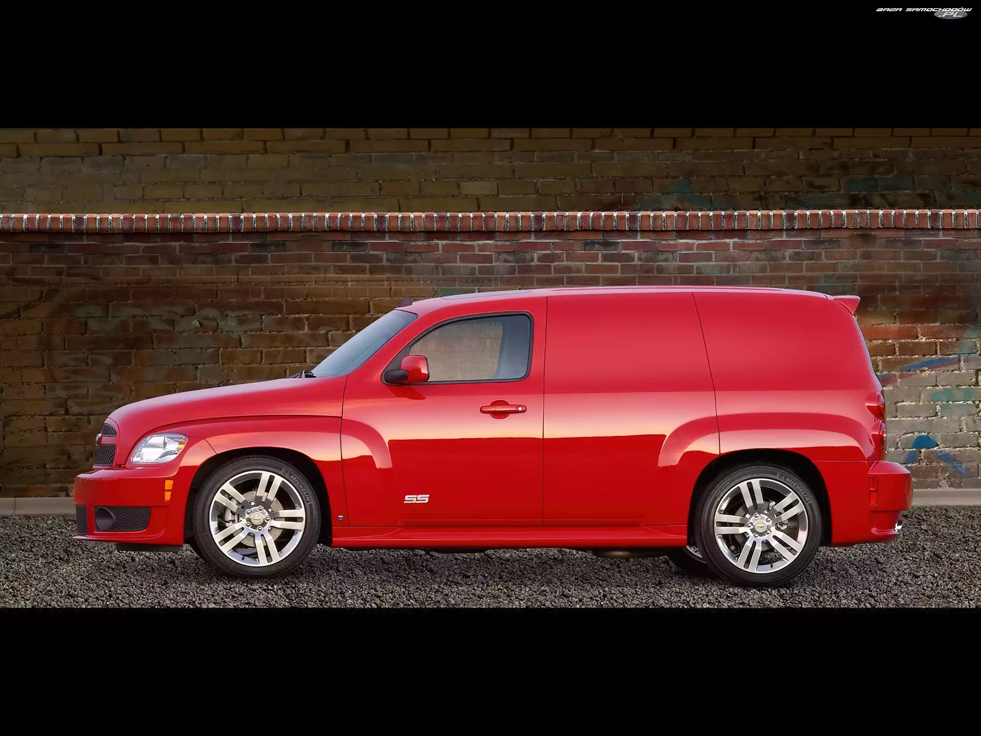 Chevrolet HHR, Brak, Szyb, Bocznych