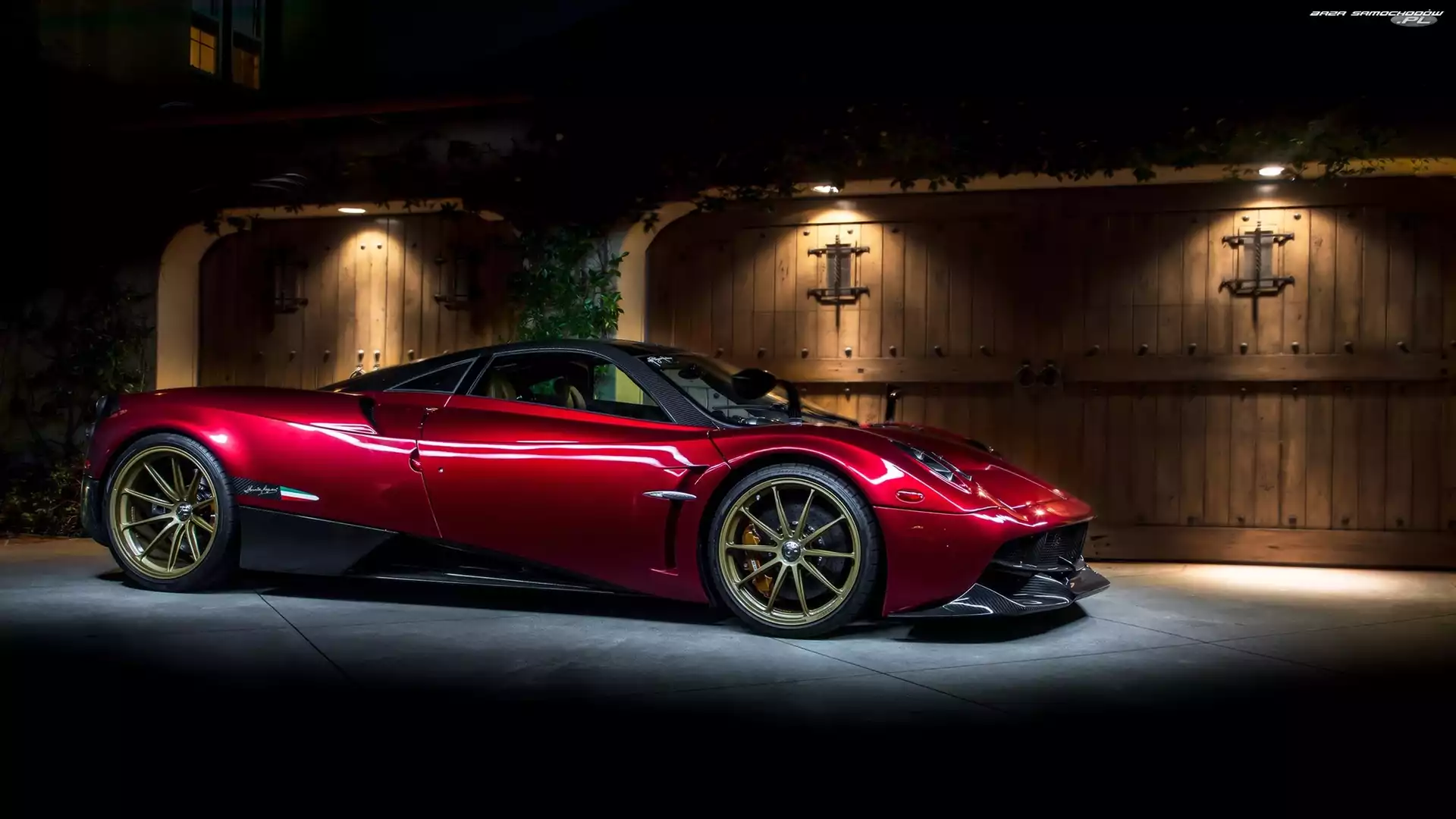 Brama, Czerwony, Pagani Huayra