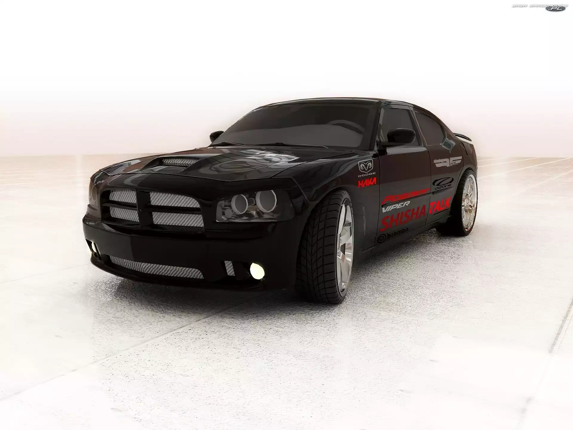 Brembo, Dodge Charger, Zaciski