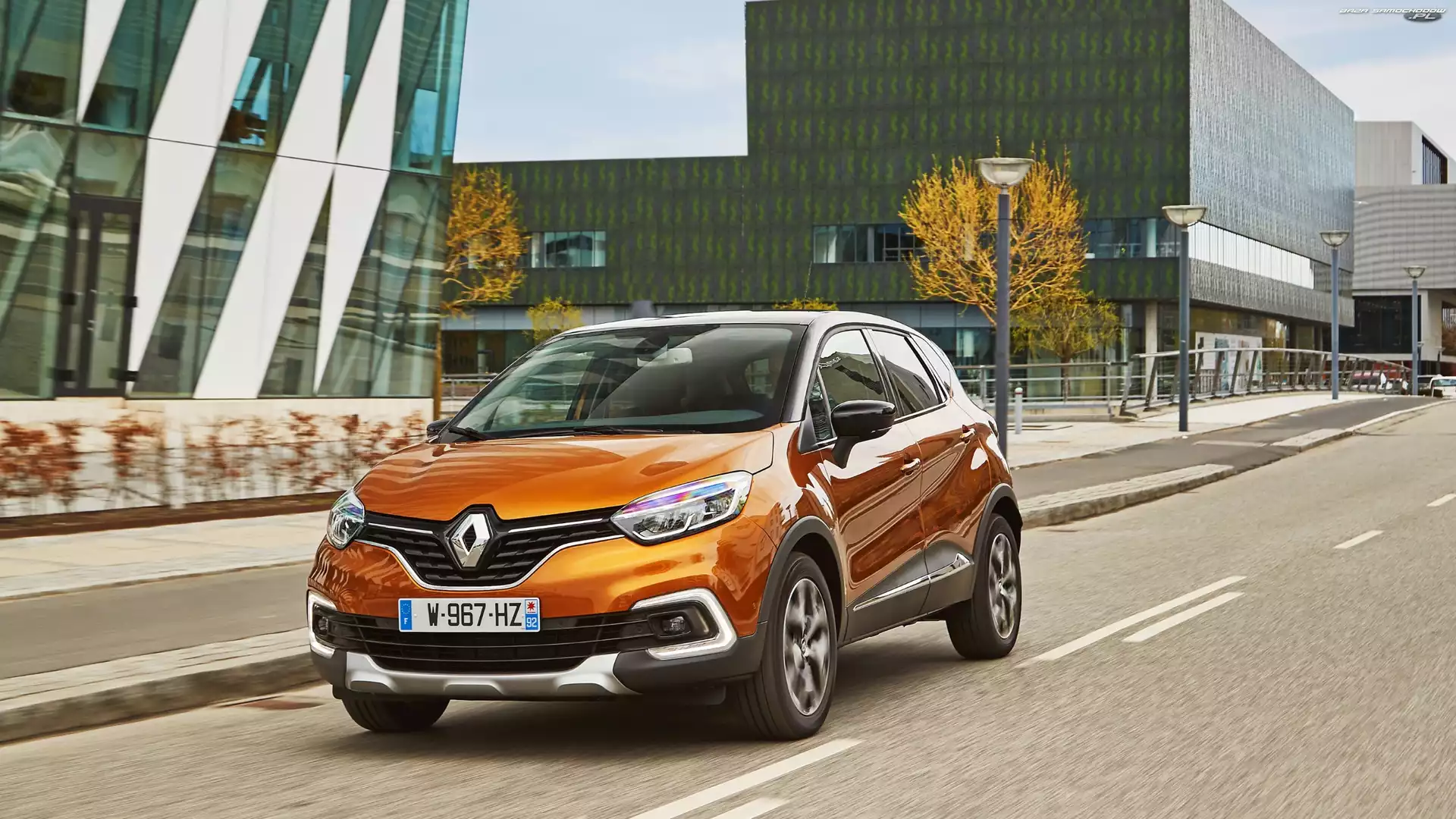 Budynki, Renault Captur, Droga