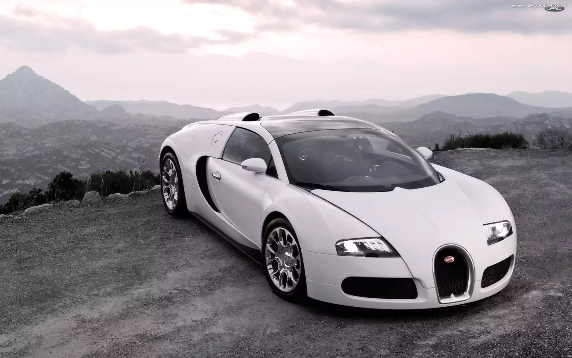 Góry, Bugatti, Veyron