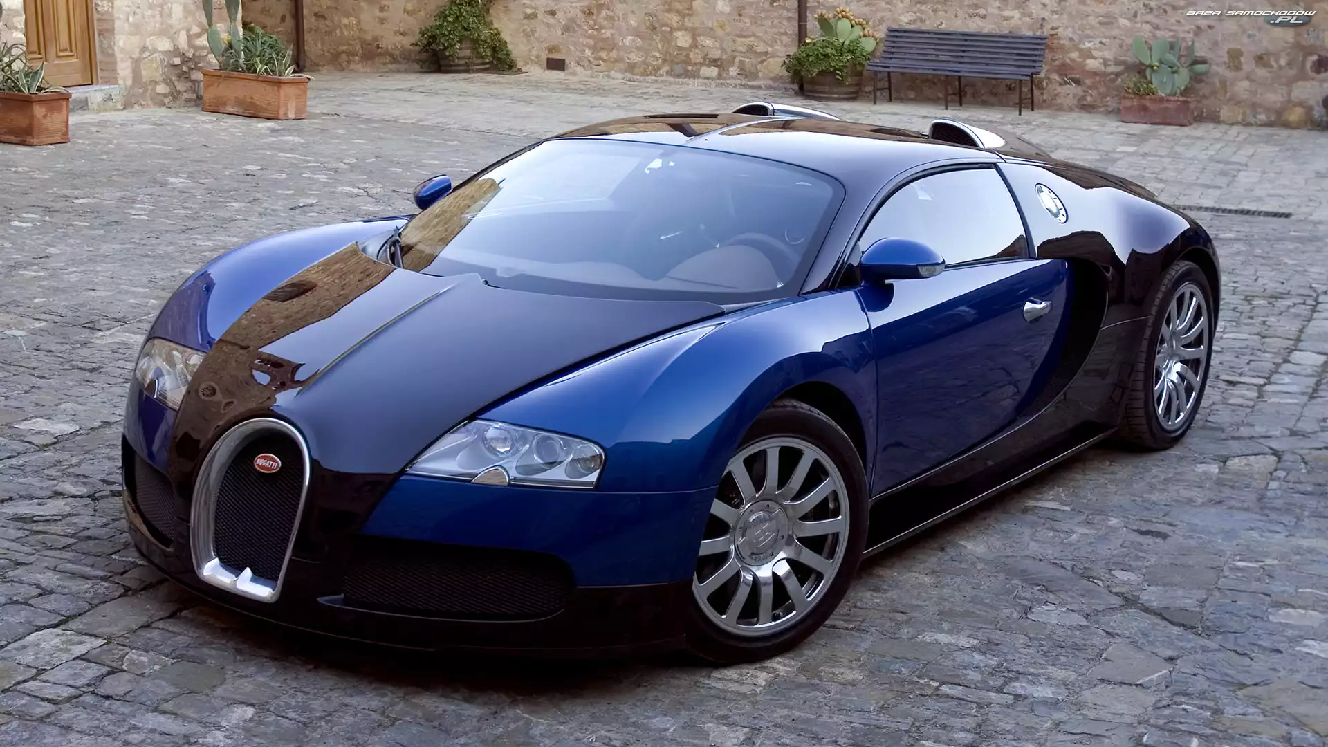 Bugatti Veyron, Uliczki, Granatowy, Zabytkowe
