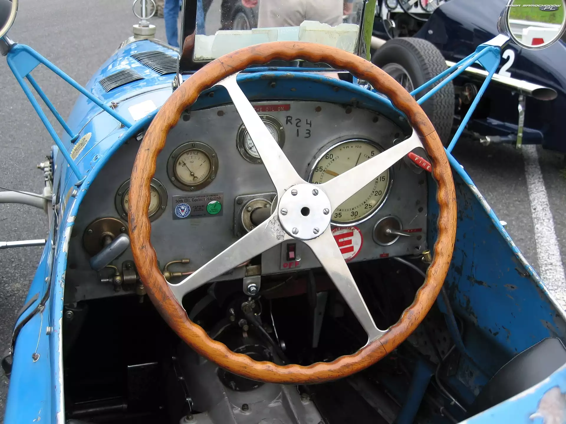 zegary, Bugatti, kierownica