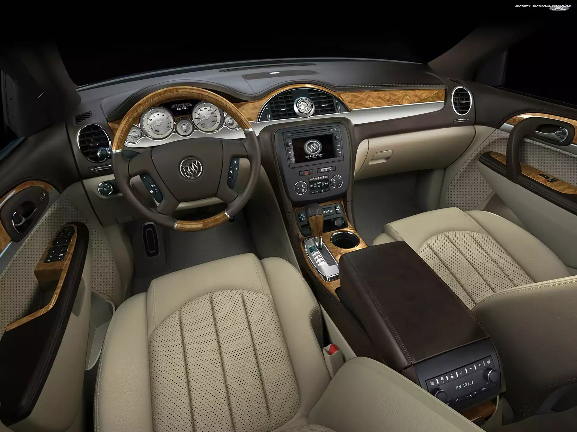 Wnętrze, Buick Enclave
