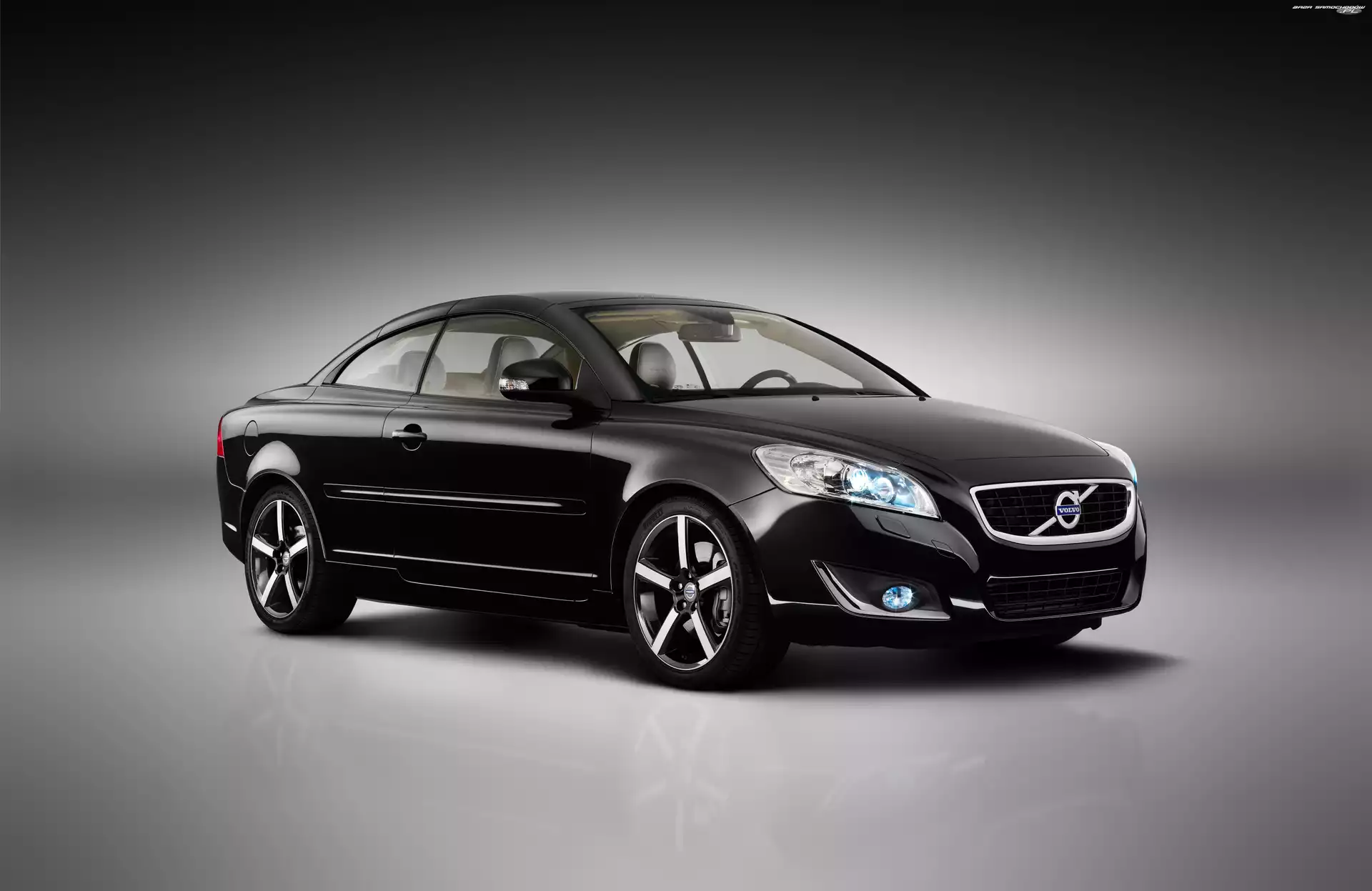 Volvo C70 Inscription, Black Sapphire, Czarne, 2012