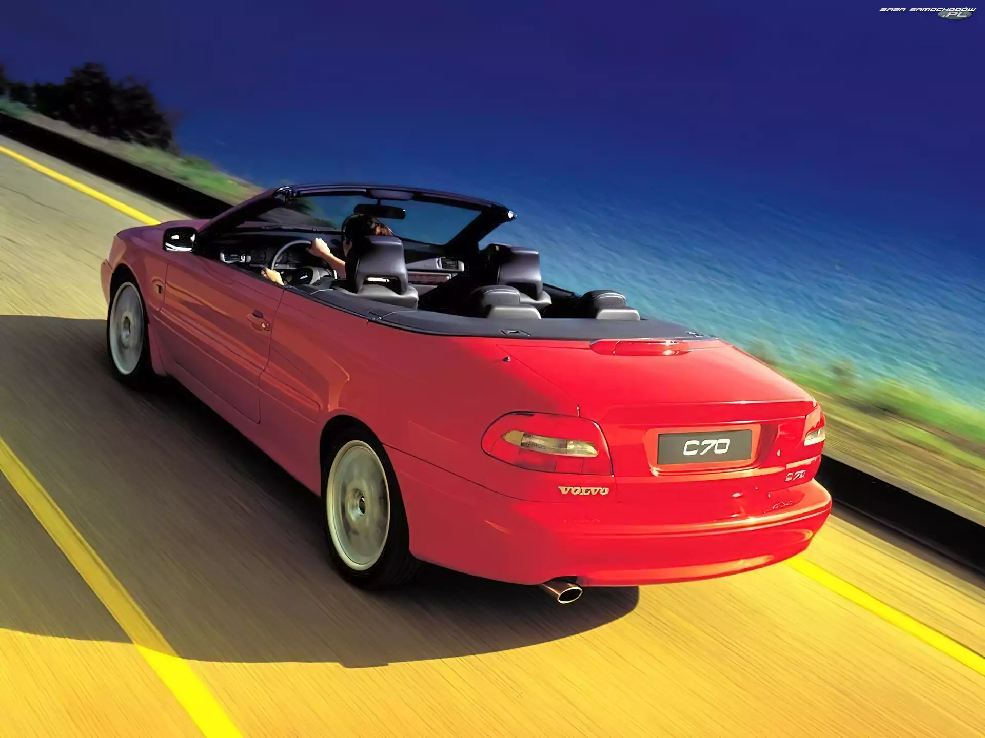 cabrio, C 70, Czerwone