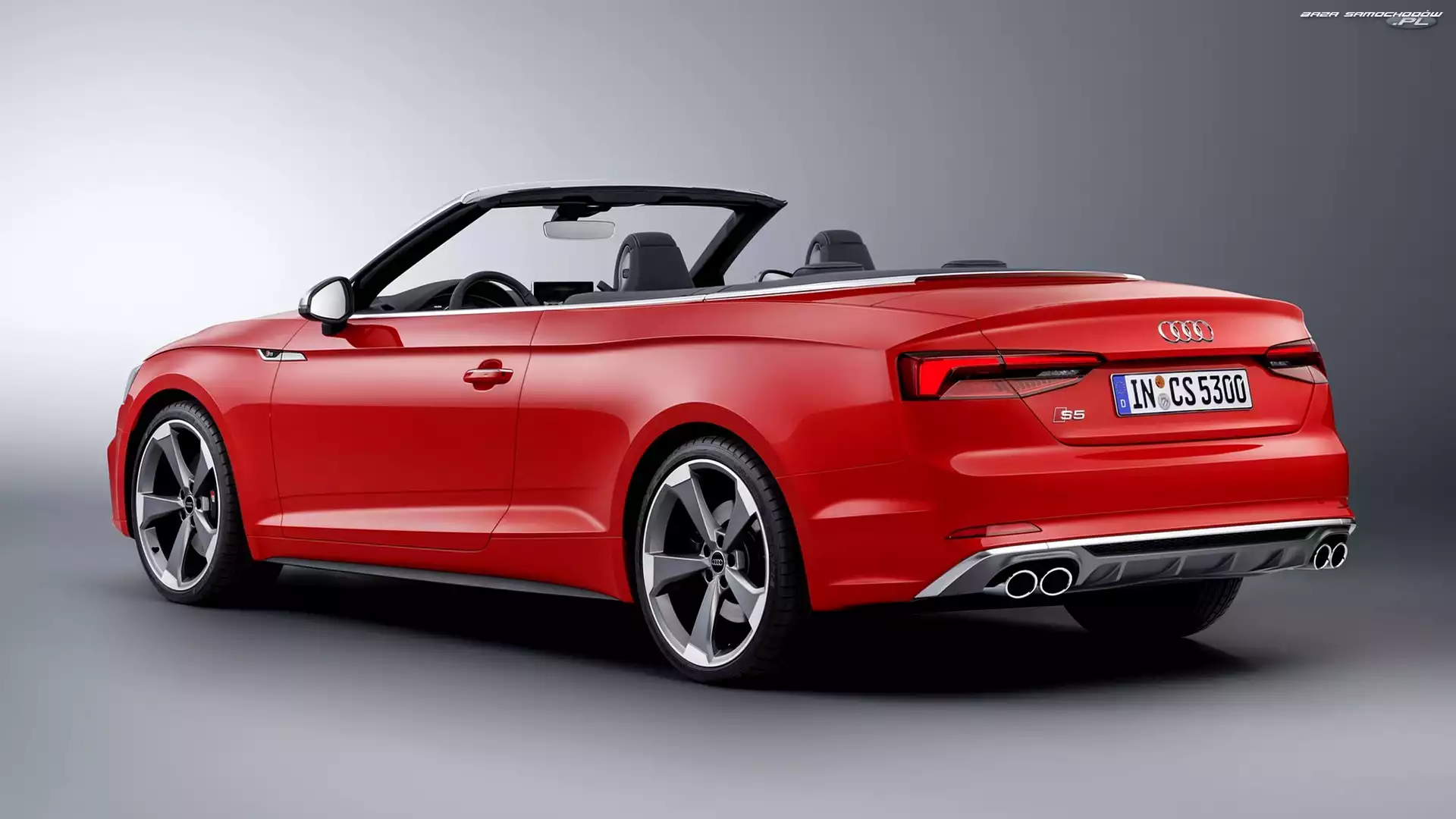 Cabrio, Czerwone, Audi S5