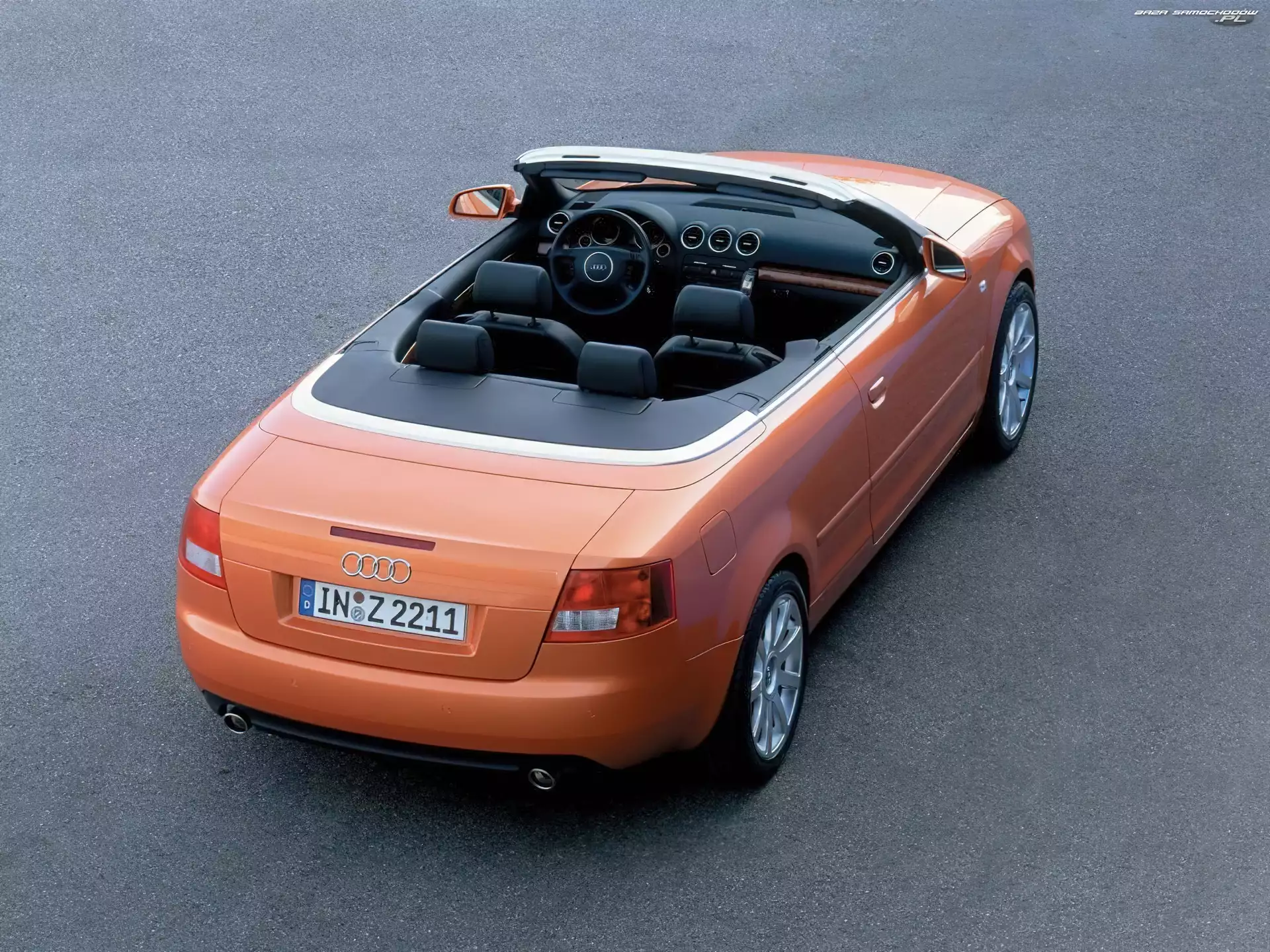 Cabrio, Pomarańczowe, Audi A4