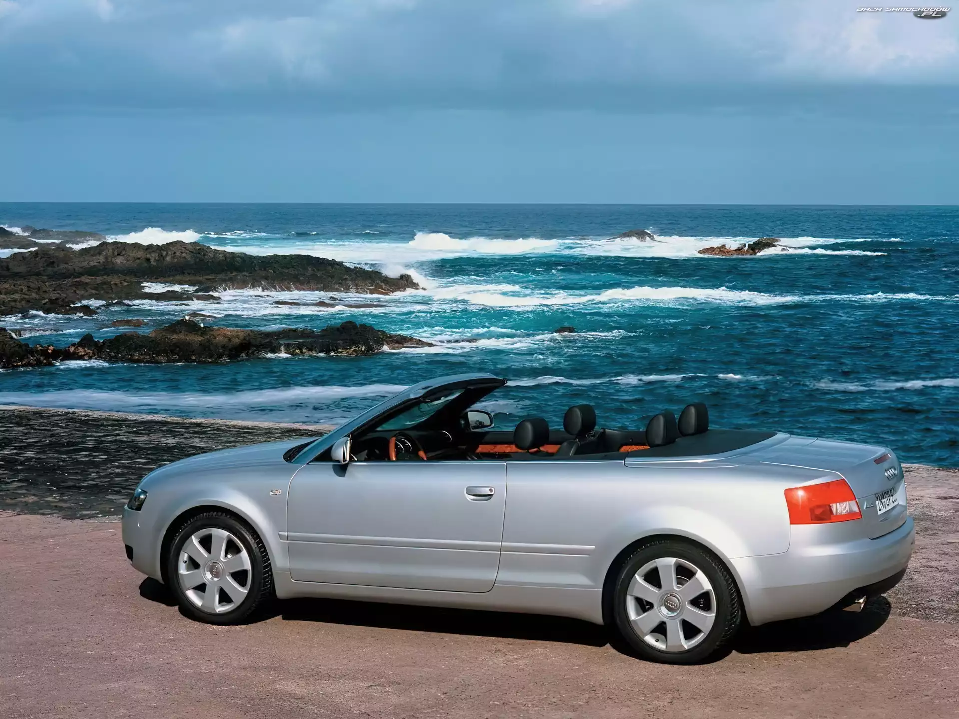 Cabrio, Srebrne, Audi A4