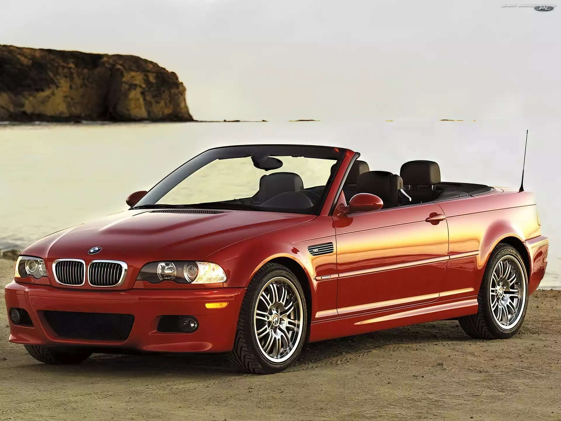 Cabrio, Czerwone, Bmw M3