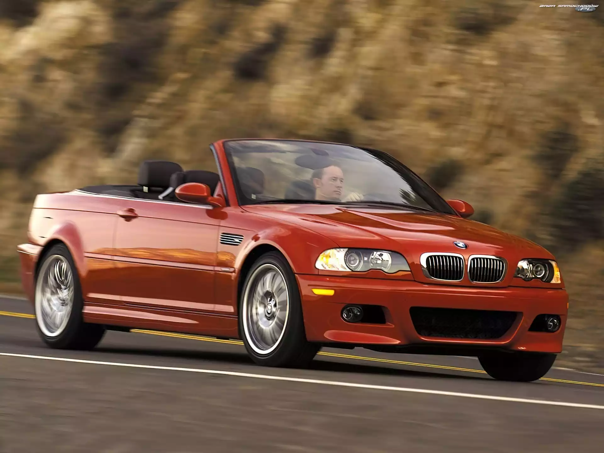 Cabrio, Czerwone, Bmw M3