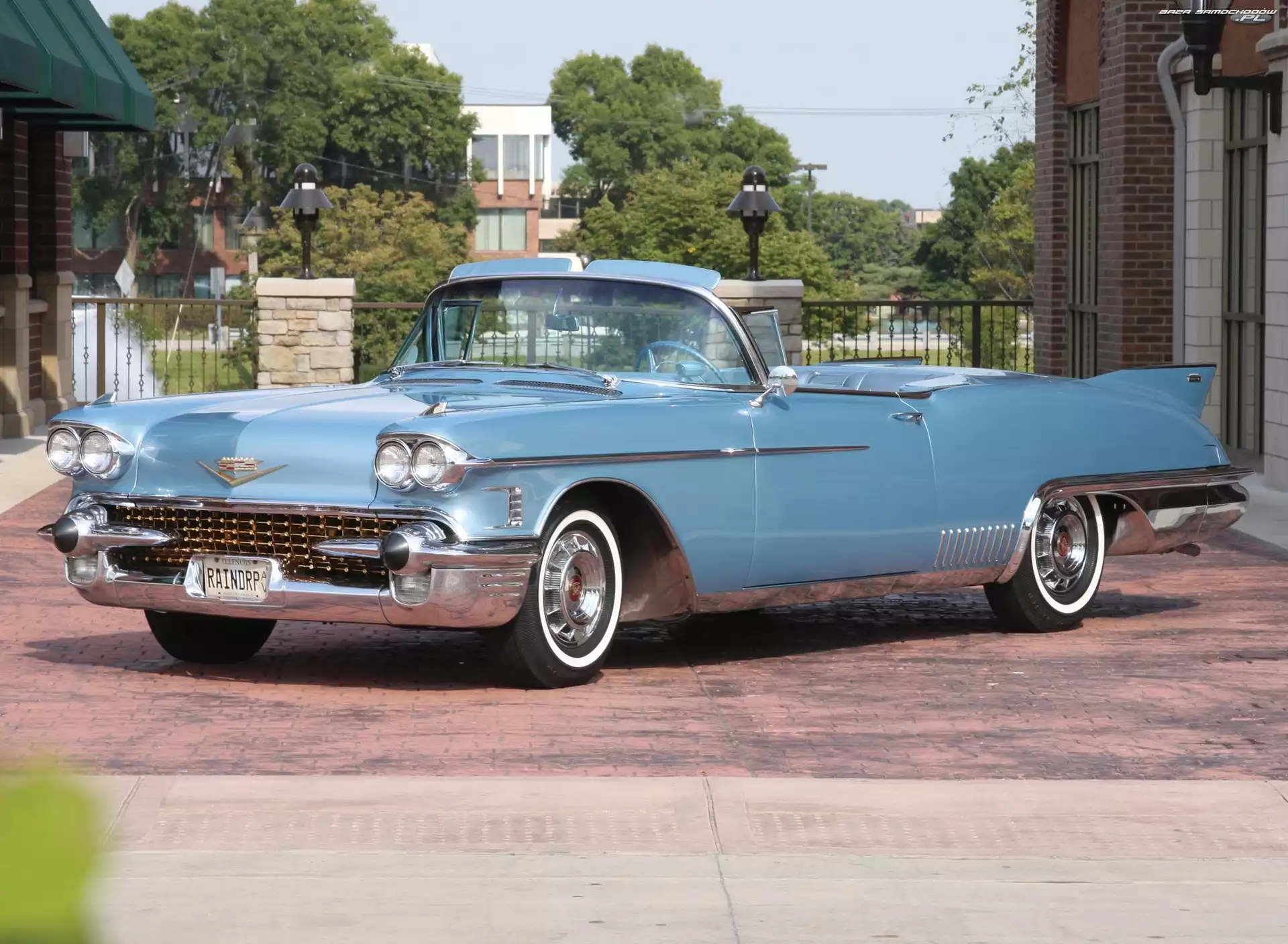 Cadillac Eldorado, Samochód Zabytkowy, Błękitny