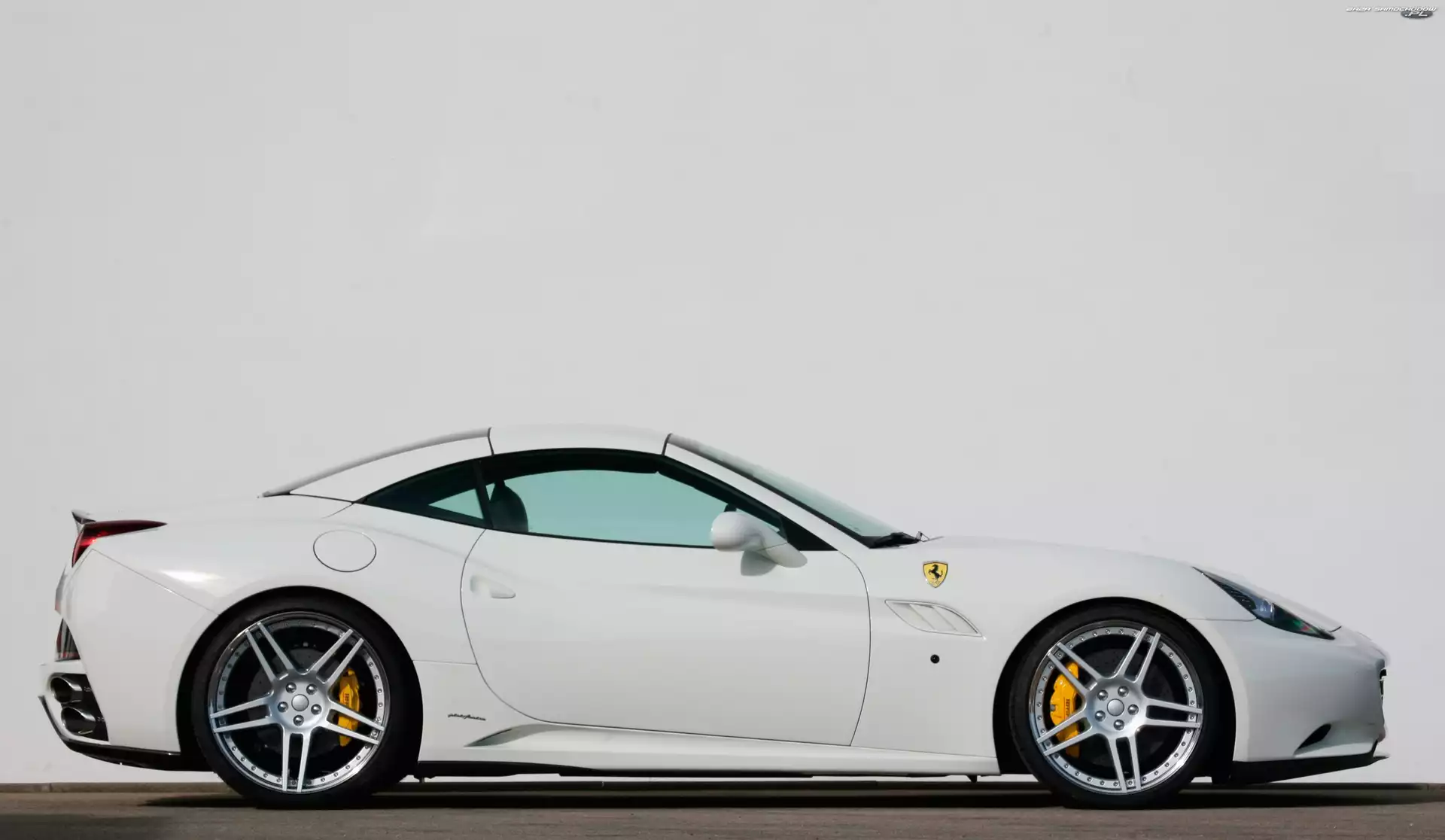 California, Biała, Ferrari, 2010