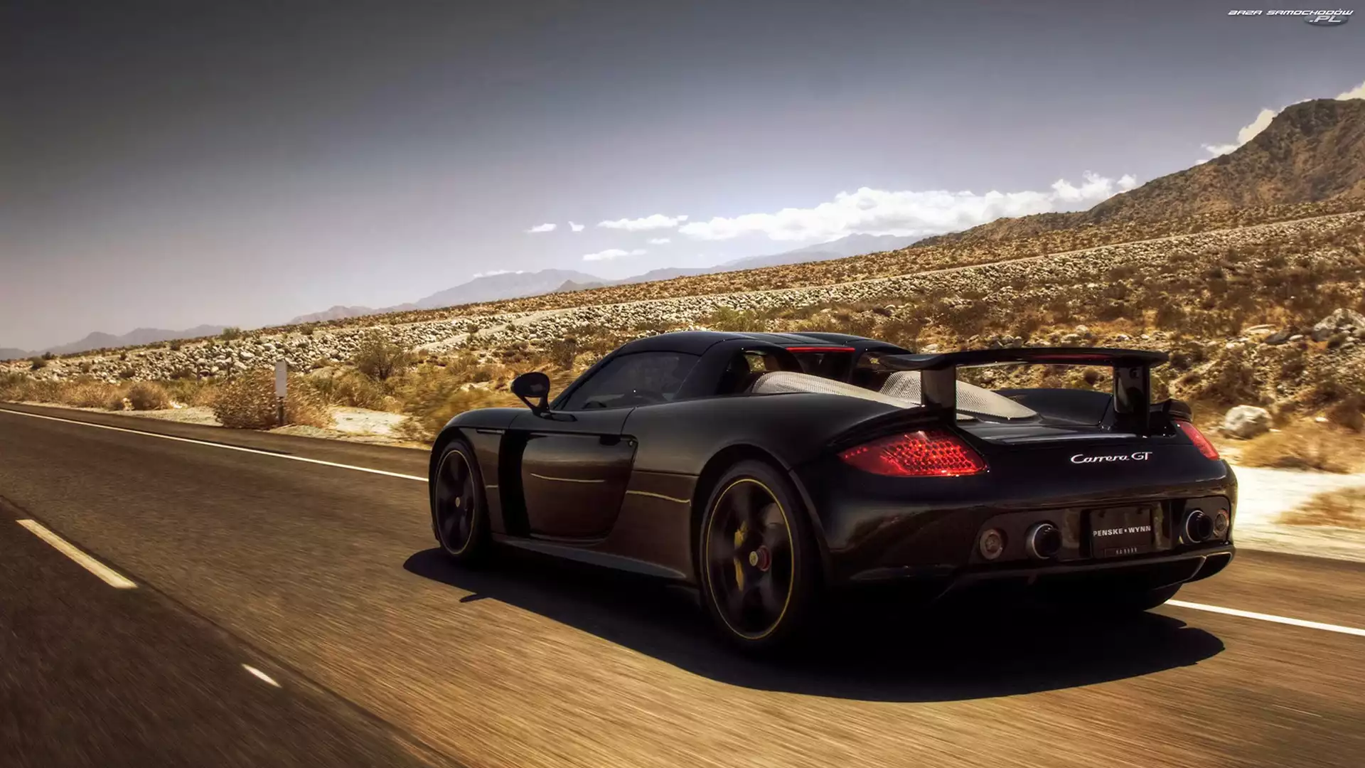 Carrera GT, Czarne, Porche