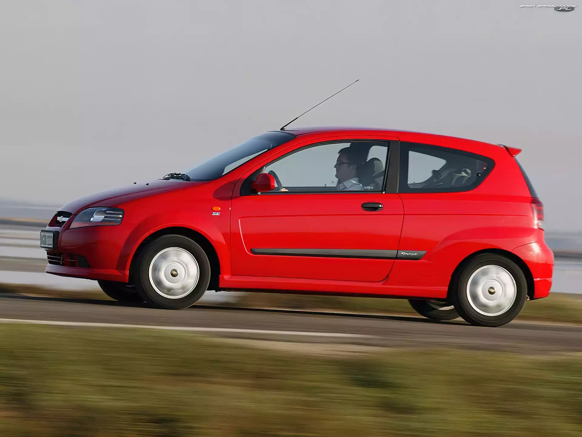 Czerwony, Chevrolet Kalos, Sport, Wersja