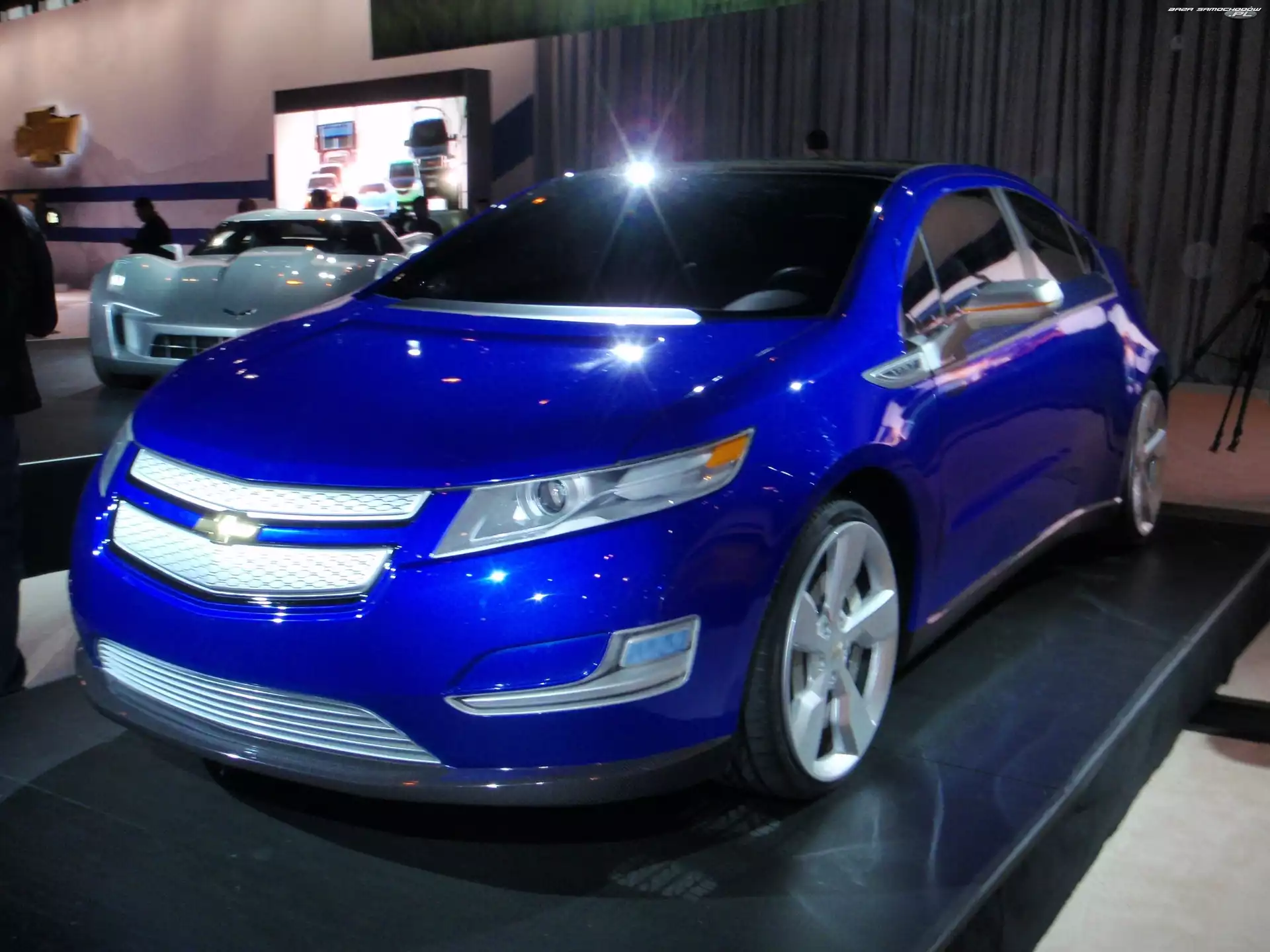 Chevrolet Volt, Niebieski, Metalik