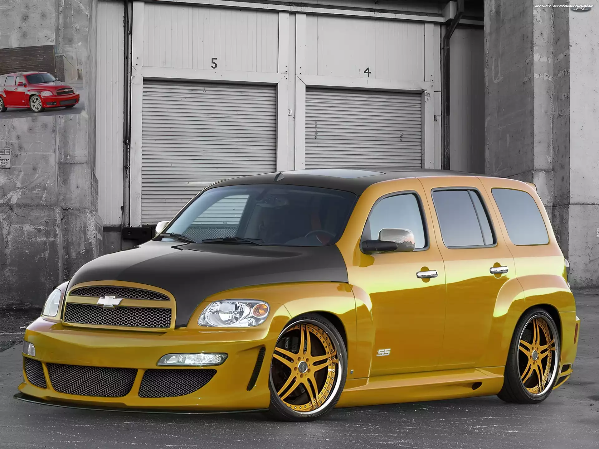 Obniżony, Chevrolet HHR