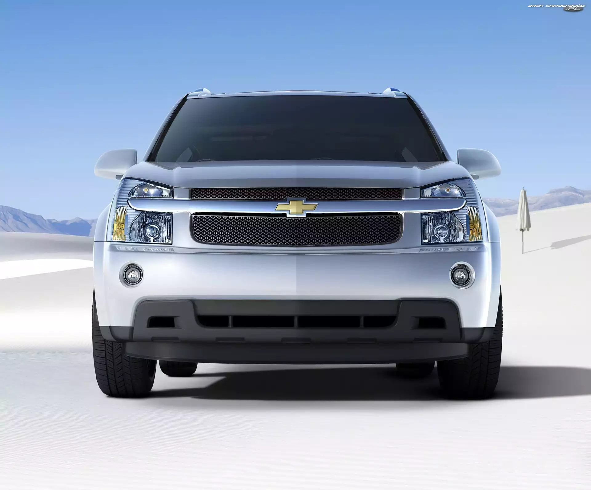 Chevrolet Equinox, Atrapa, Przód, Maska