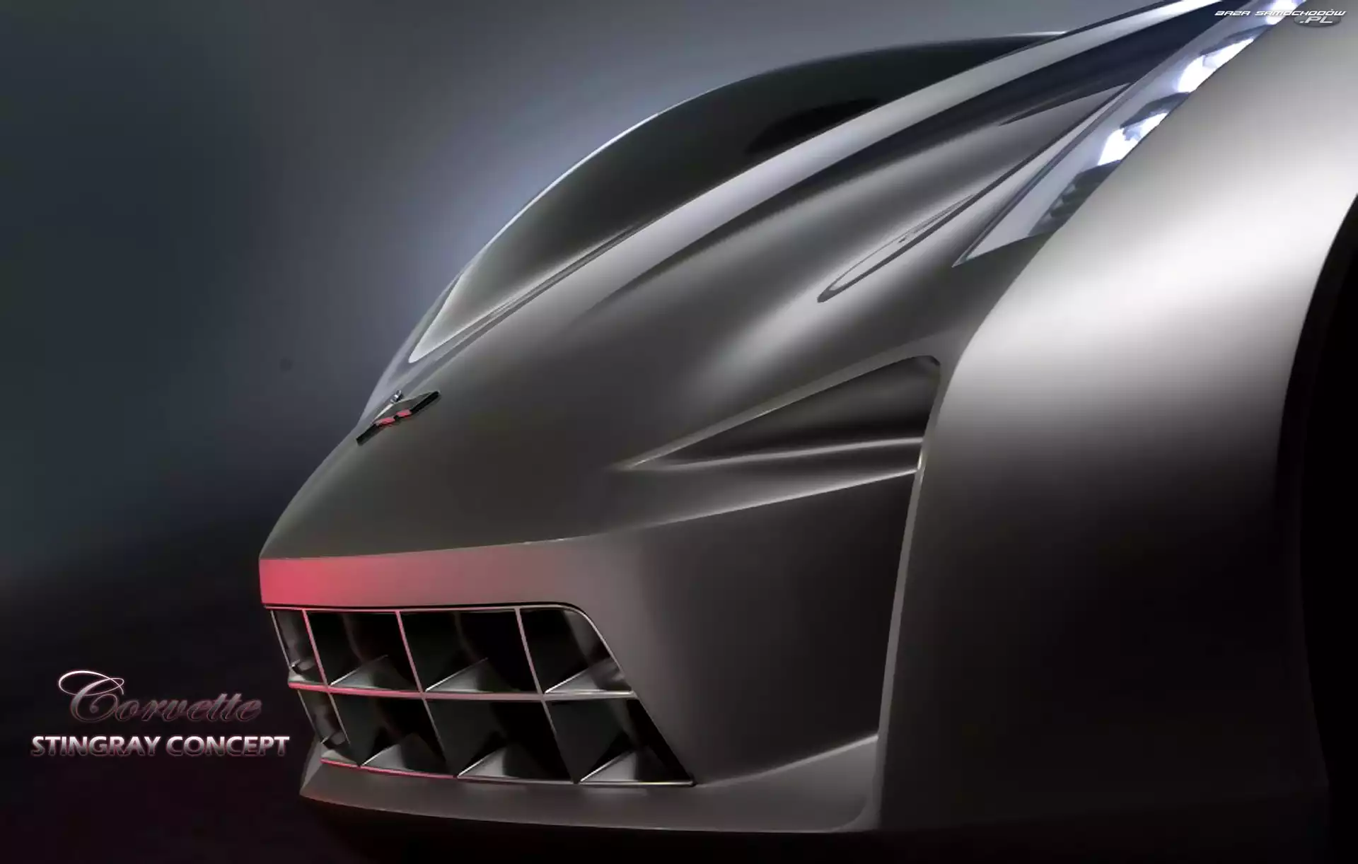Chevrolet, Stingray, Przód, Corvette