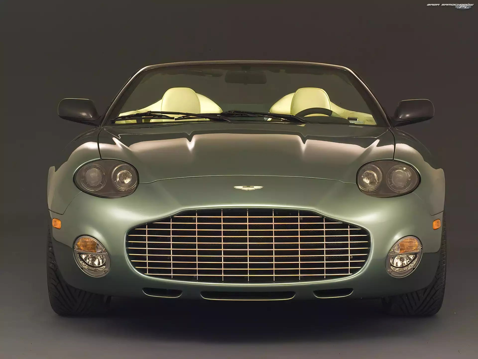 Chłodnica, Aston Martin DB AR1, Atrapa