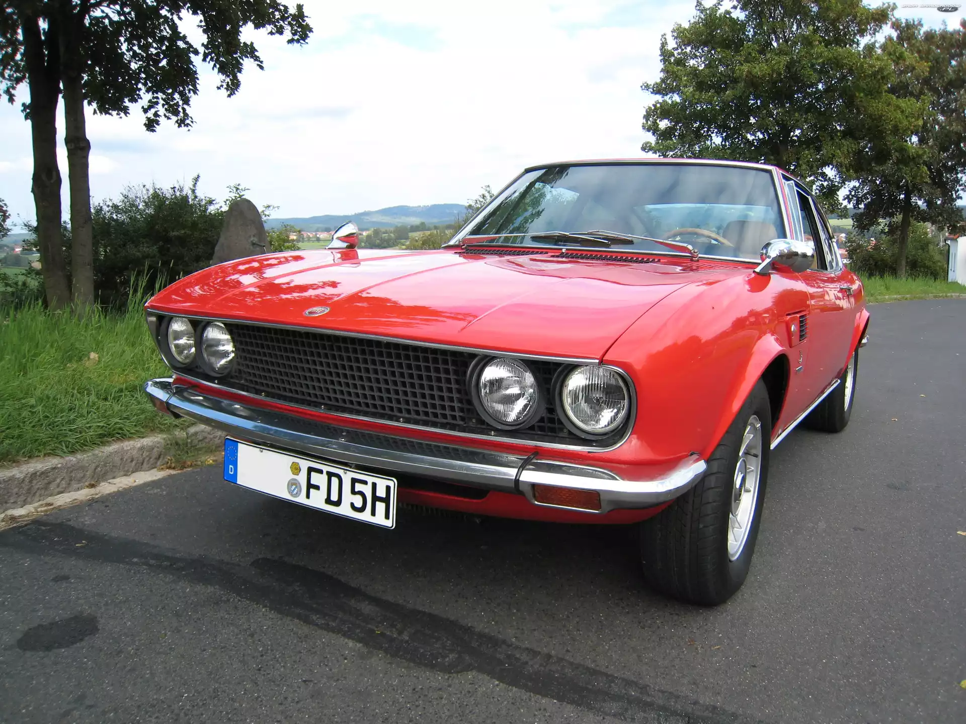 Chromowane, Niemcy, Fiat Dino, Lusterka