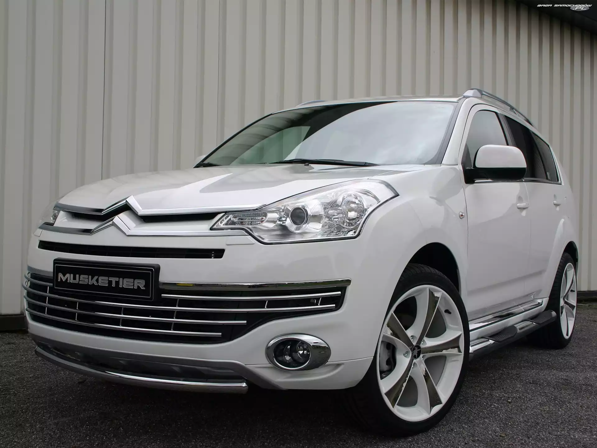 Citroen C-Crosser, Sport, Biały, Pakiet