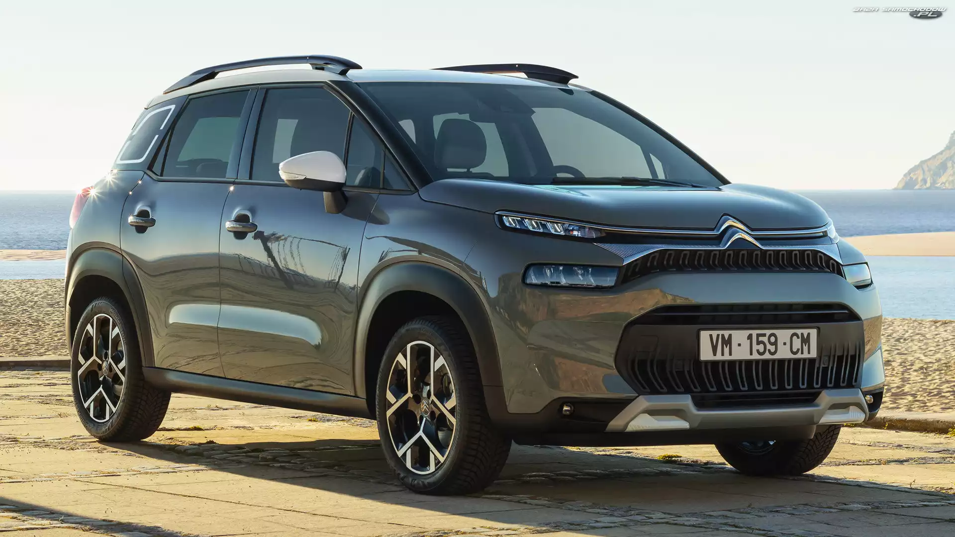 Przód, Citroen C3 Aircross, Bok