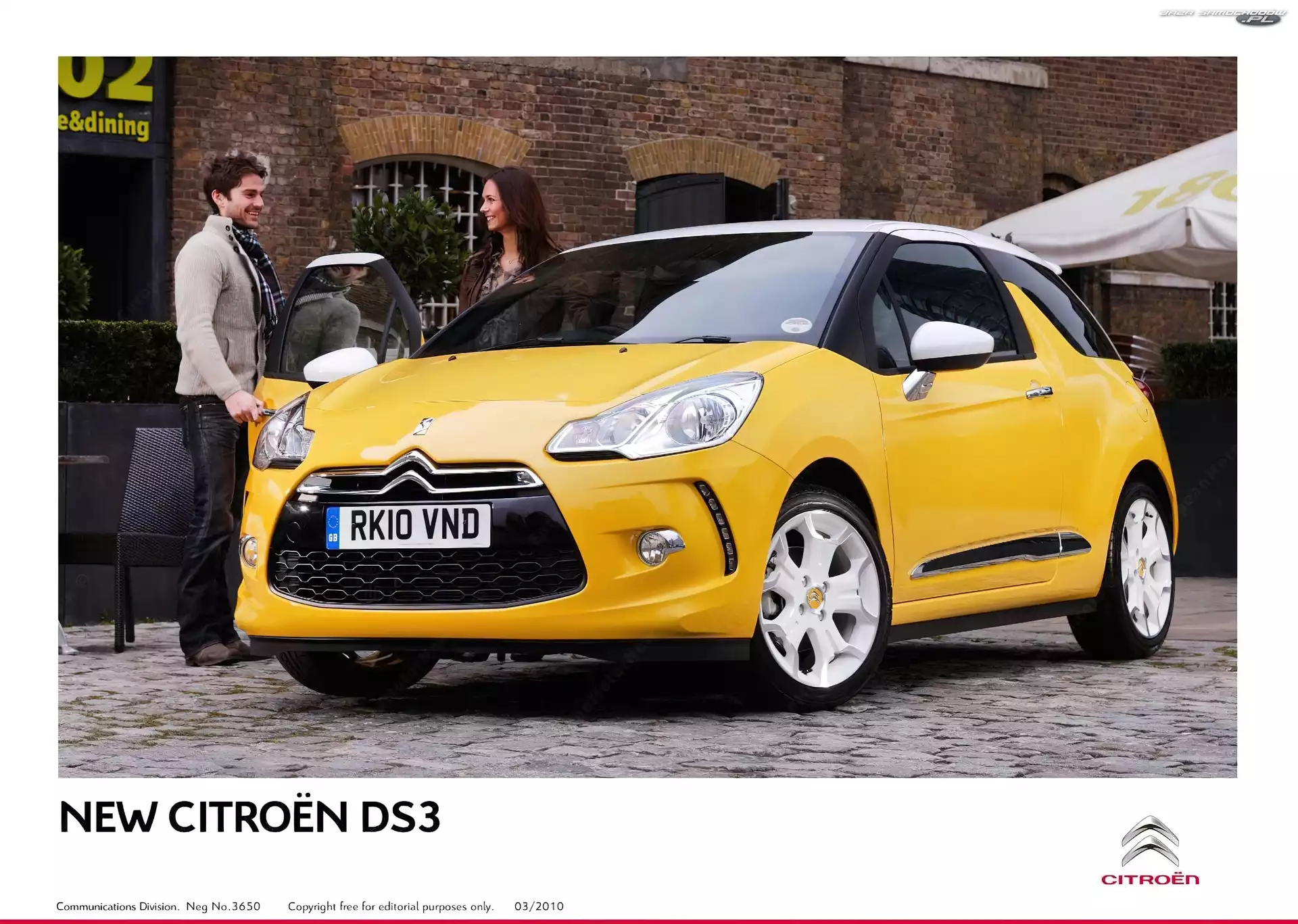 Citroen DS3, Reklama