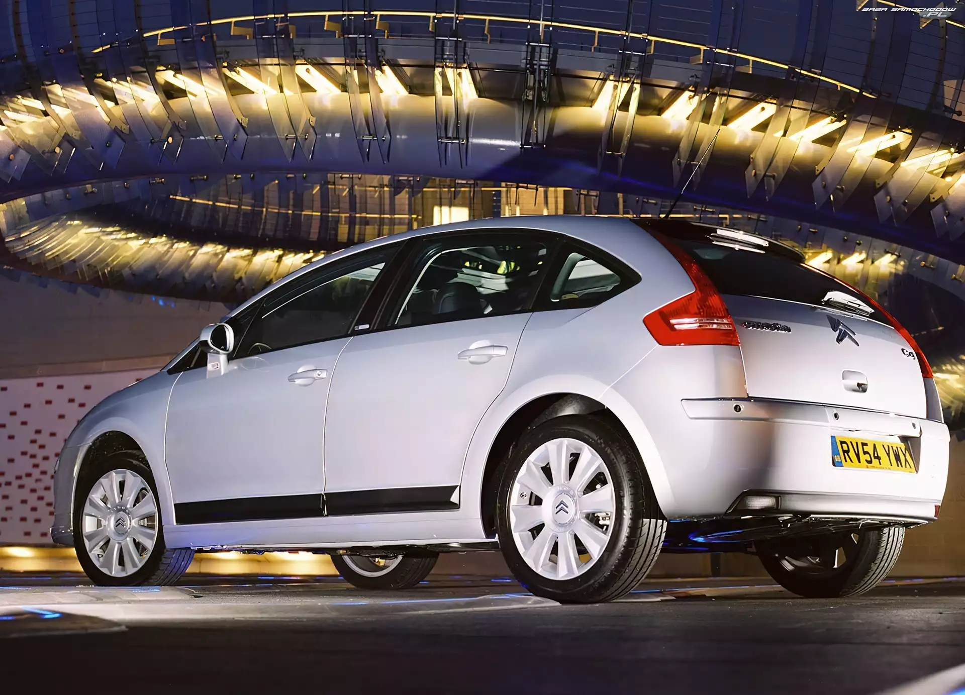 Citroen C4, Samochód, Biały