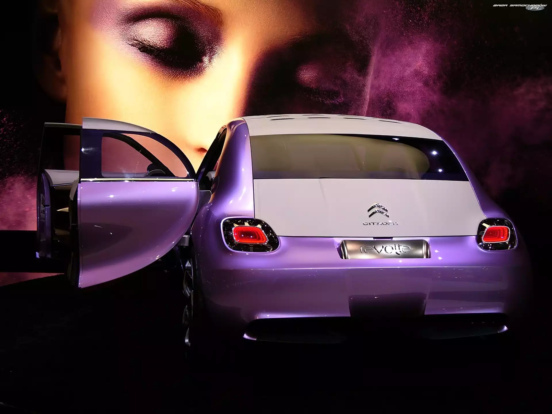 Citroen Revolte, Bagażnika, Tył, Klapa