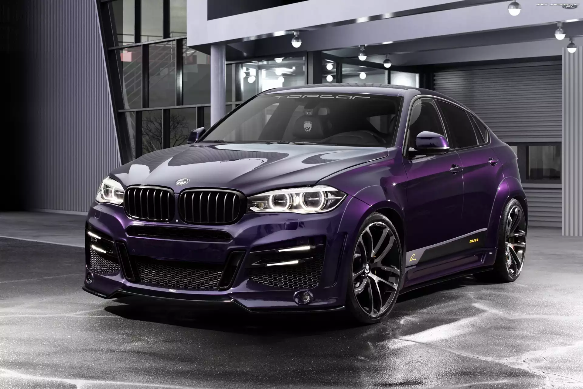 Lumma CLR X6 R, Fioletowe, BMW X6 F16