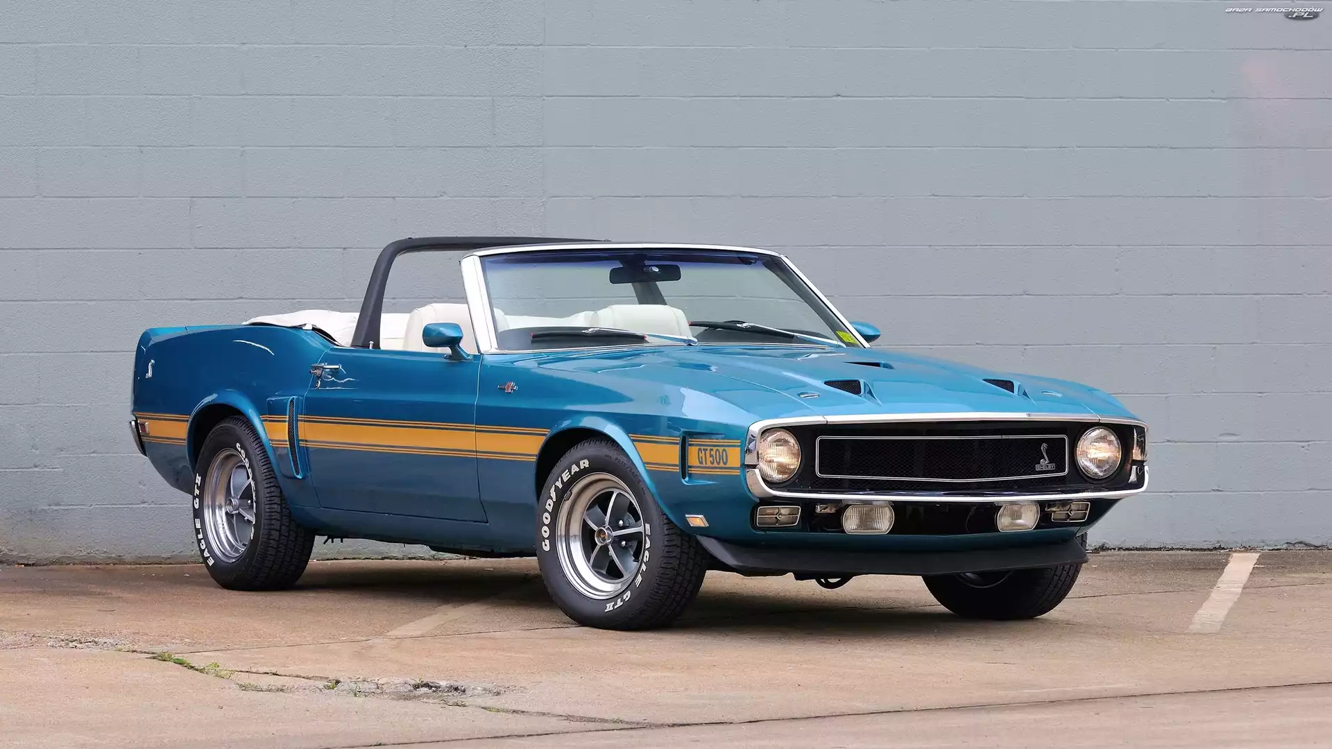 Ford Mustang Shelby GT500 Super Cobra Jet, 1969, Zabytkowy, Convertible
