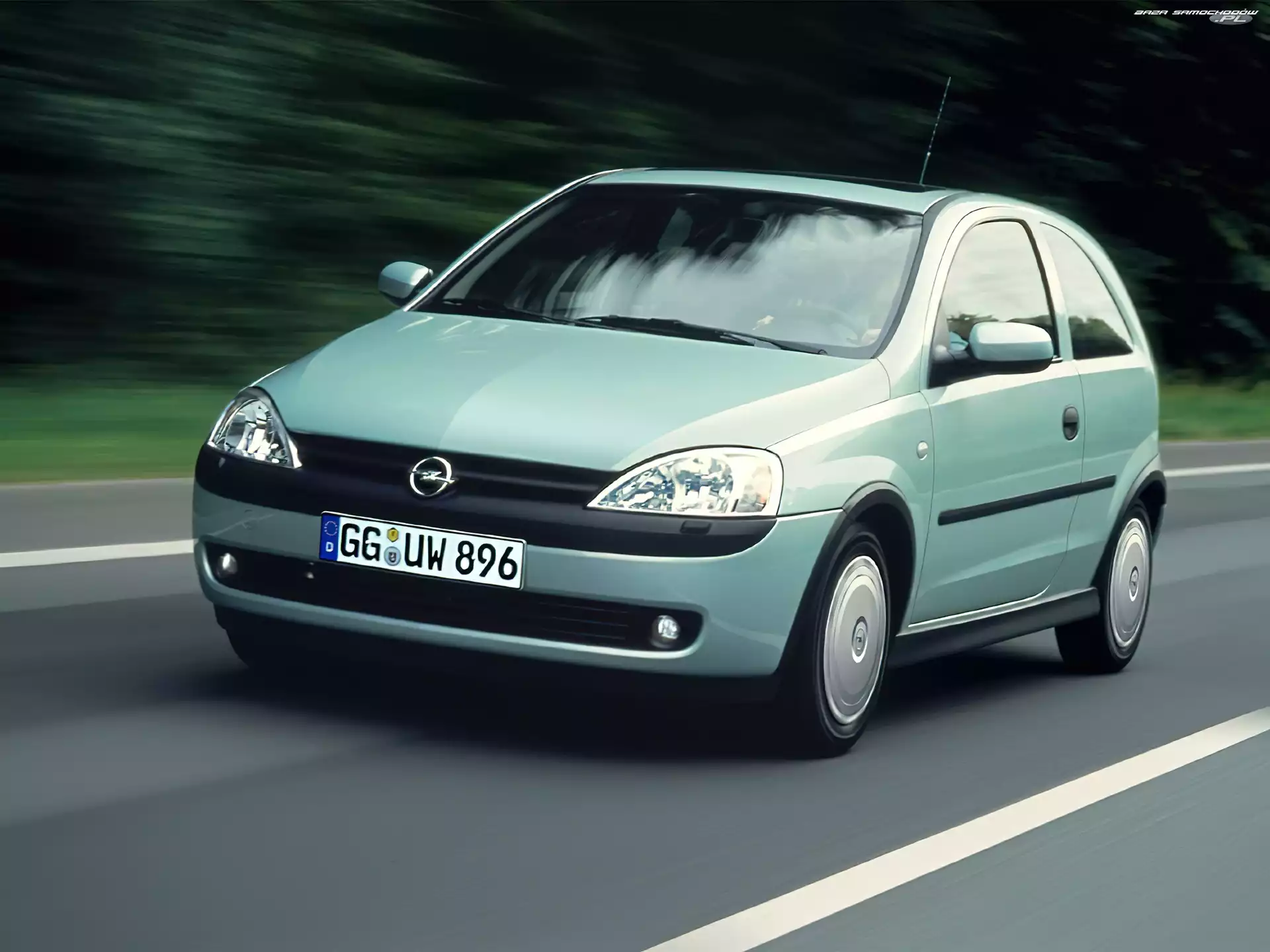Pastelowy, Opel Corsa